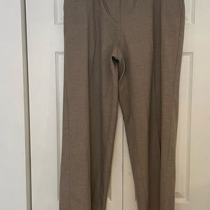 J Jill Tan(With Gold Stripes) Dress Slacks Size 16